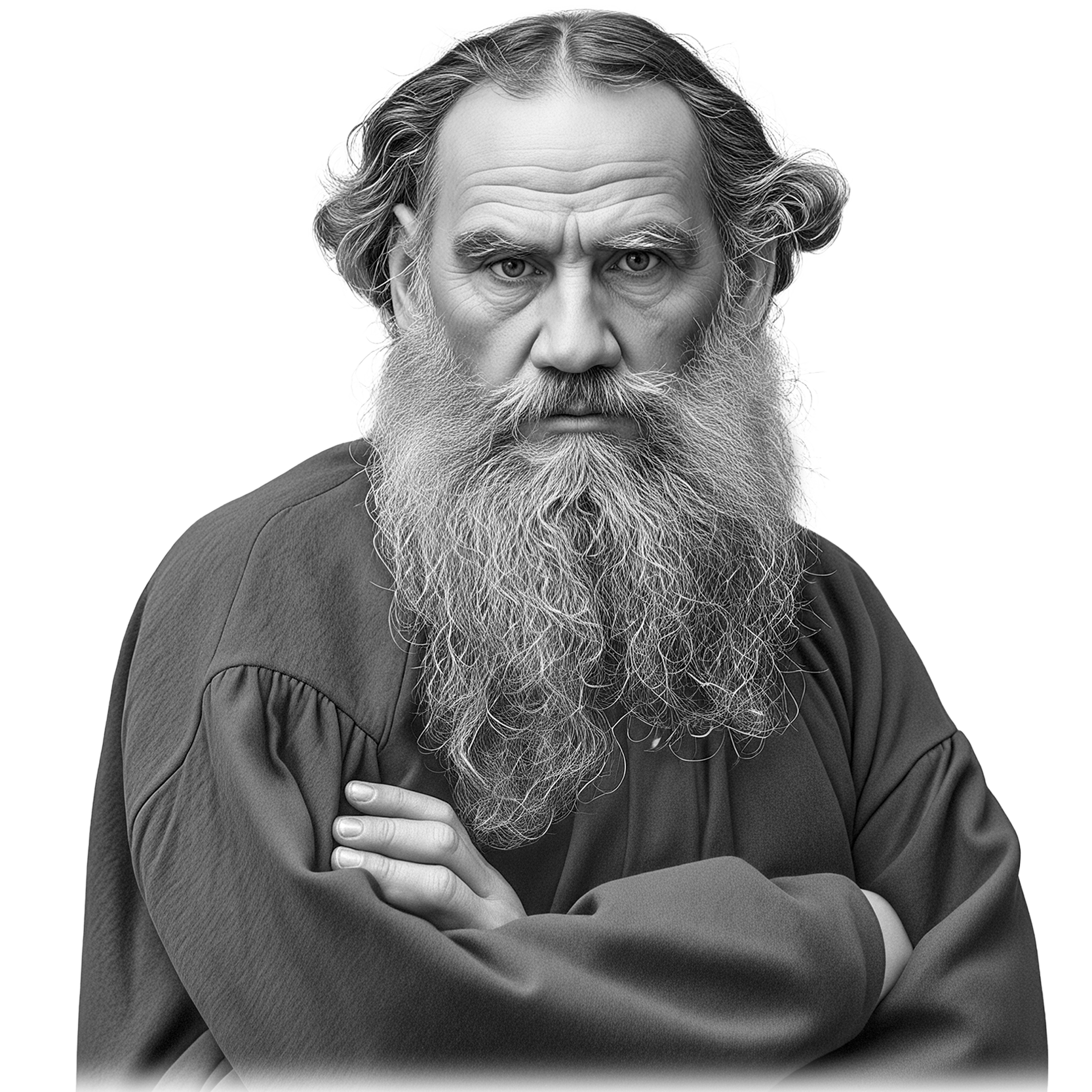 Пример гравировки Толстой